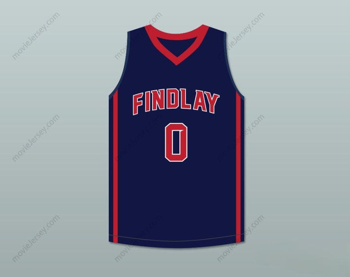 CUSTOM ANY Name Number BOL BOL 0  PREP NAVY BLUE BASKETBALL JERSEY 2 Top Stitched S-6XL
