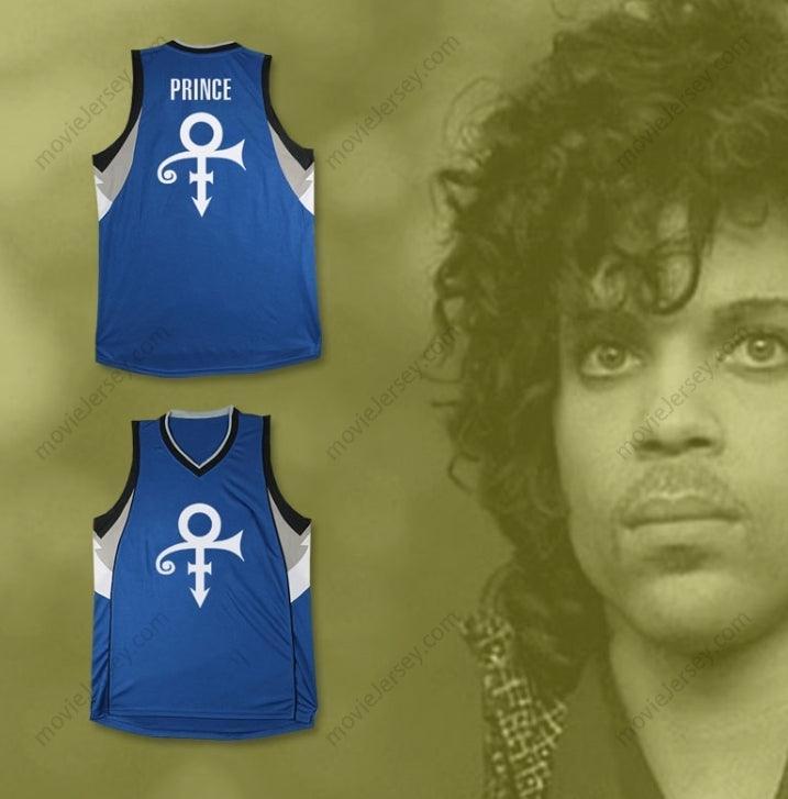 CUSTOM ANY Name Number PRINCE BLUE BASKETBALL JERSEY Top Stitched S-6XL