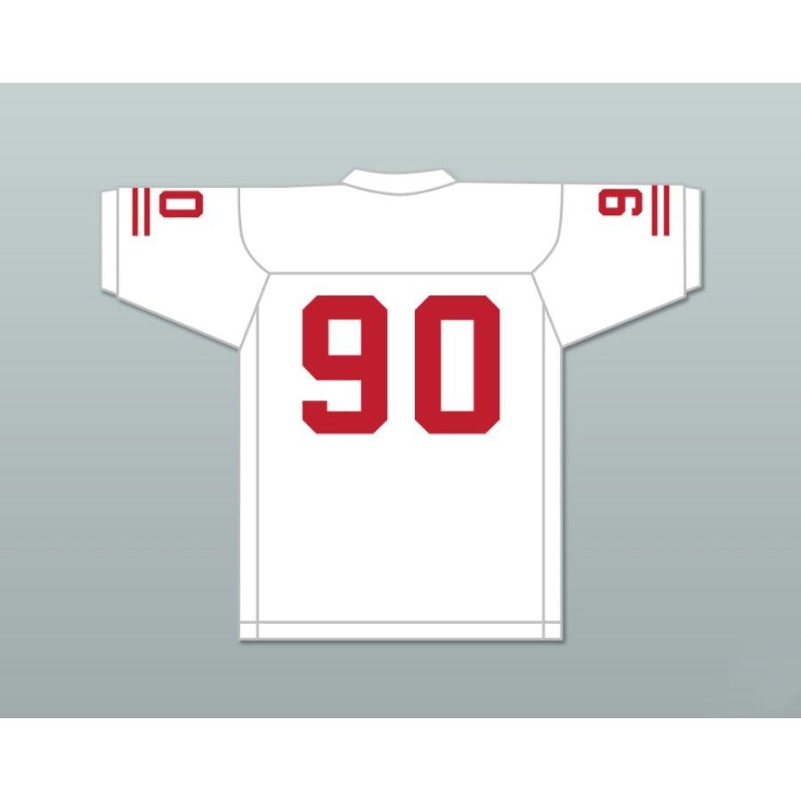 CUSTOM ANY Name Number RONALD OLLIE 90 EMCC LIONS FOOTBALL JERSEY INCLUDES PATCHES Top Stitched S-6XL