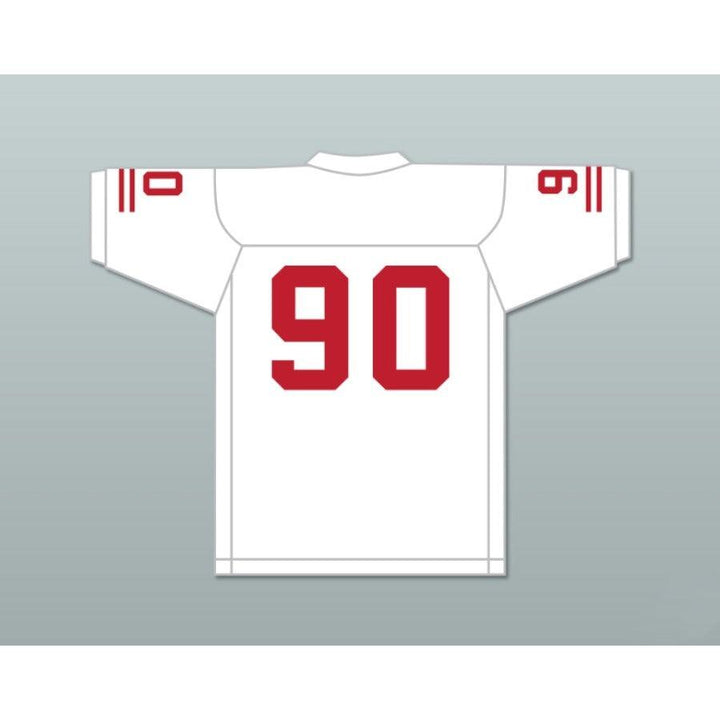 CUSTOM ANY Name Number RONALD OLLIE 90 EMCC LIONS FOOTBALL JERSEY INCLUDES PATCHES Top Stitched S-6XL