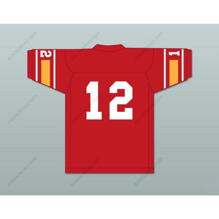 CUSTOM ANY Name Number KURT WARNER 12 REGIS CATHOLIC HIGH SCHOOL FOOTBALL JERSEY Top Stitched S-6XL