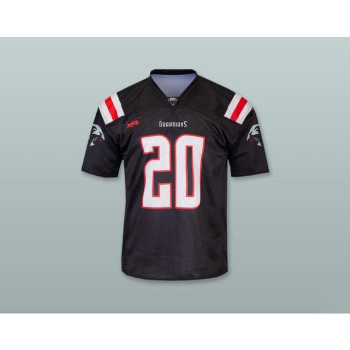 CUSTOM ANY Name Number NEW YORK 20 HOME BLACK Football Jersey Top Stitched S-6XL