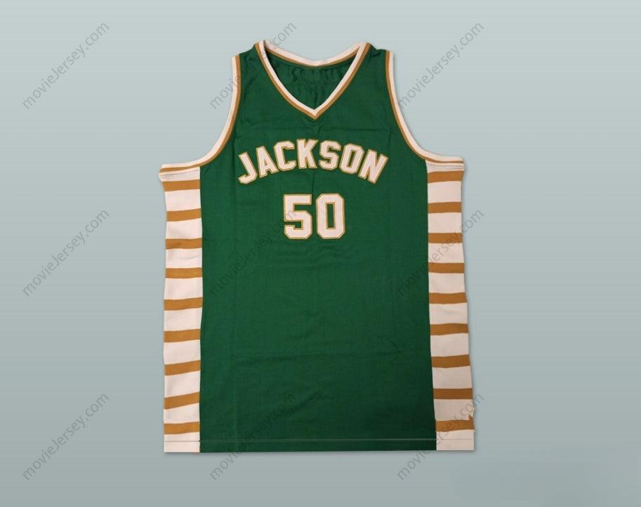 CUSTOM ANY Name Number LLOYD DANIELS 50 ANDREW JACKSON HIGH SCHOOL GREEN BASKETBALL JERSEY Top Stitched S-6XL