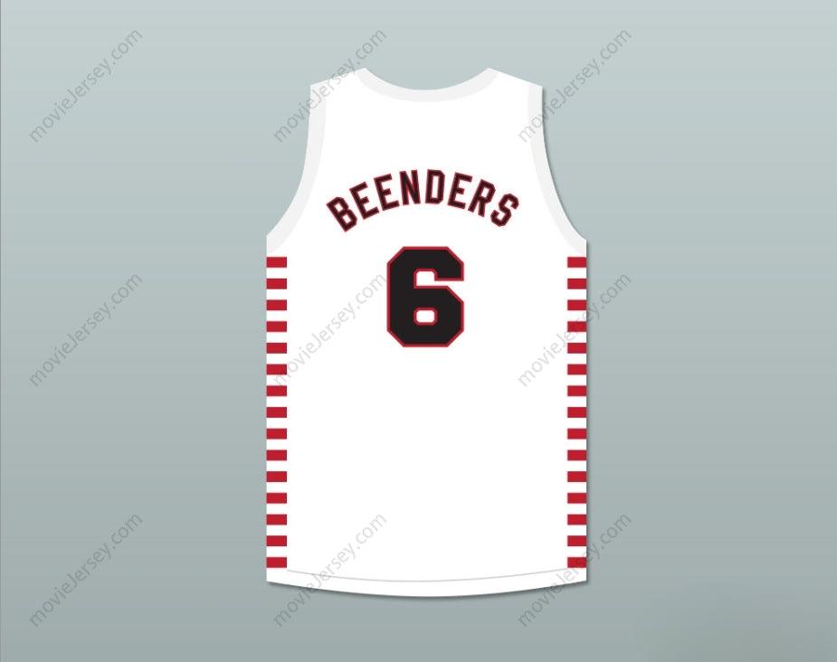 CUSTOM ANY Name Number HANK BEENDERS 6 PROVIDENCE STEAMROLLERS WHITE BASKETBALL JERSEY 2 Top Stitched S-6XL