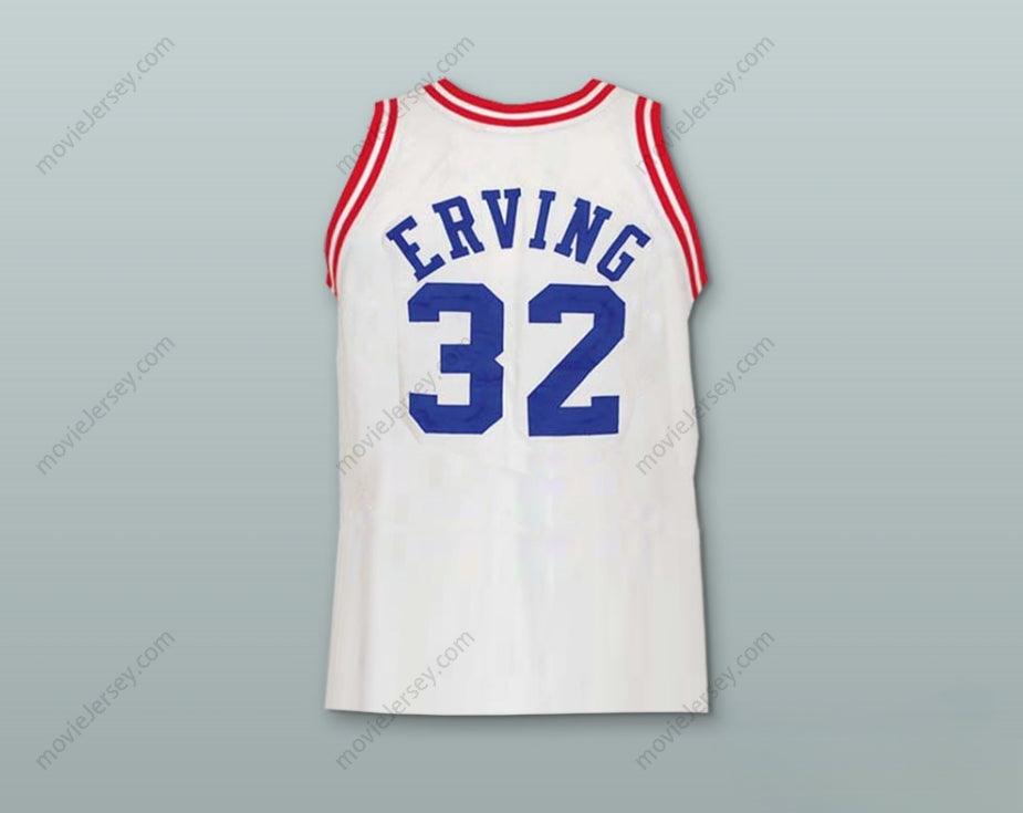 CUSTOM ANY Name Number JULIUS ERVING 32 ALL STAR BASKETBALL JERSEY NEW ANY SIZE Top Stitched S-6XL
