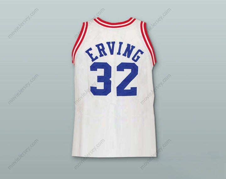 CUSTOM ANY Name Number JULIUS ERVING 32 ALL STAR BASKETBALL JERSEY NEW ANY SIZE Top Stitched S-6XL