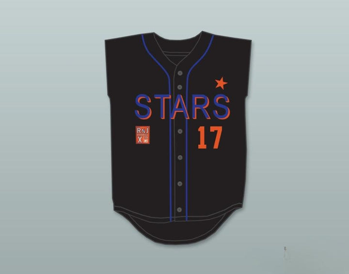 Custom Any Name Number DR DRE 17 STARS SOFTBALL JERSEY 10TH ANNUAL ROCK 'N JOCK SOFTBALL CHALLENGE 1999 Top Stitched S-6XL