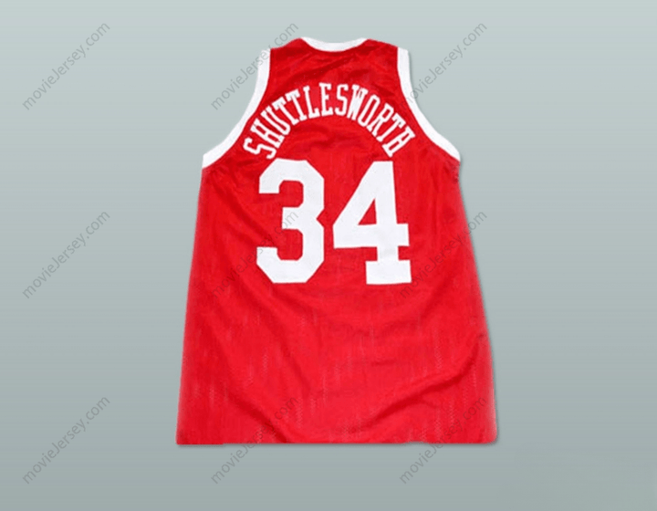 CUSTOM ANY Name Number JESUS SHUTTLESWORTH 34 BIG STATE BASKETBALL JERSEY HE GOT GAME Top Stitched S-6XL