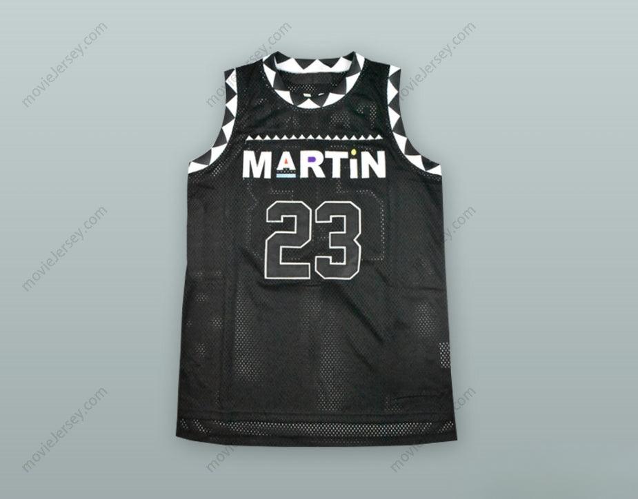 CUSTOM ANY Name Number MARTIN PAYNE 23 BLACK BASKETBALL JERSEY Top Stitched S-6XL