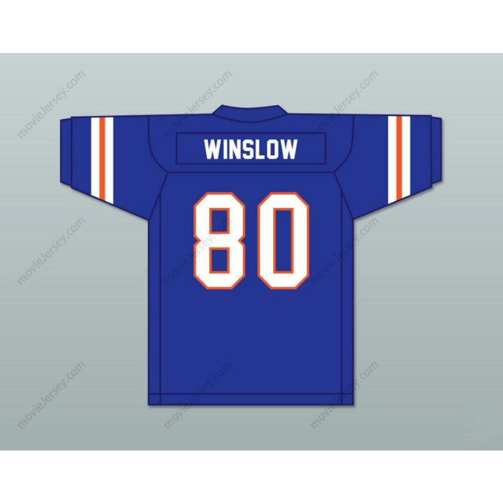 CUSTOM ANY Name Number KELLEN WINSLOW SR 80 EAST SENIOR HIGH SCHOOL FLYERS Football Jersey Top Stitched S-6XL