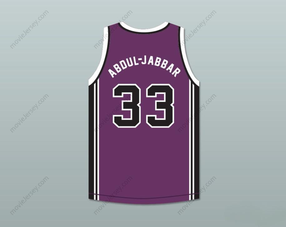 CUSTOM ANY Name Number KAREEM ABDUL-JABBAR 33   BASKETBALL JERSEY THE FISH THAT SAVED  Top Stitched S-6XL