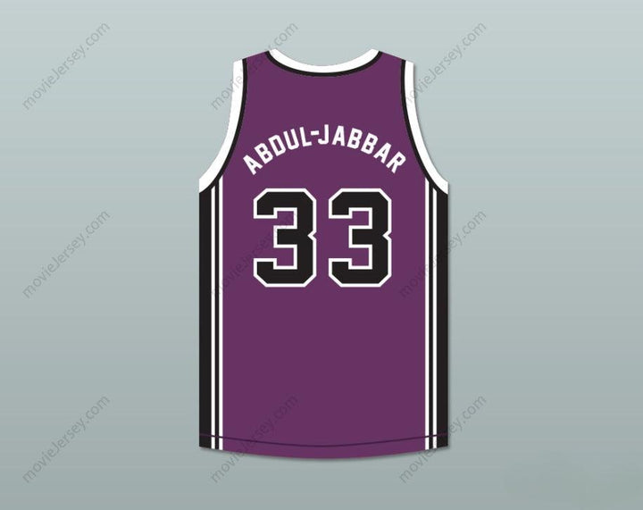 CUSTOM ANY Name Number KAREEM ABDUL-JABBAR 33   BASKETBALL JERSEY THE FISH THAT SAVED  Top Stitched S-6XL