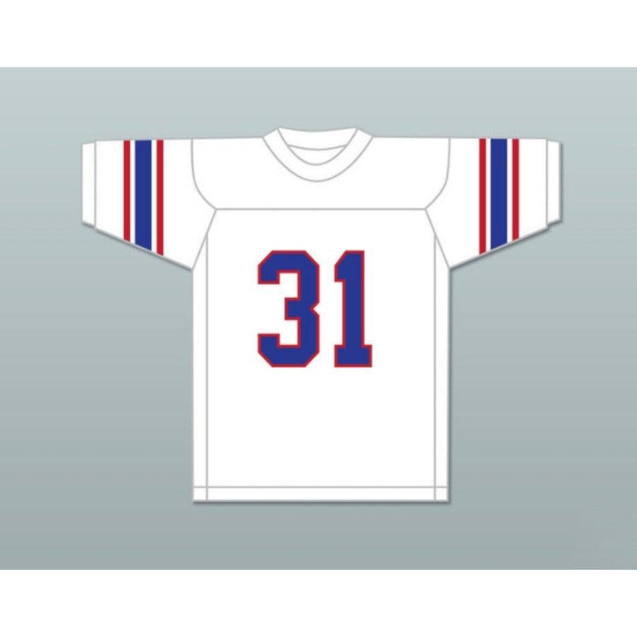 CUSTOM ANY Name Number DANA WHITE 31 HIGH SCHOOL WHITE Football Jersey Top Stitched S-6XL