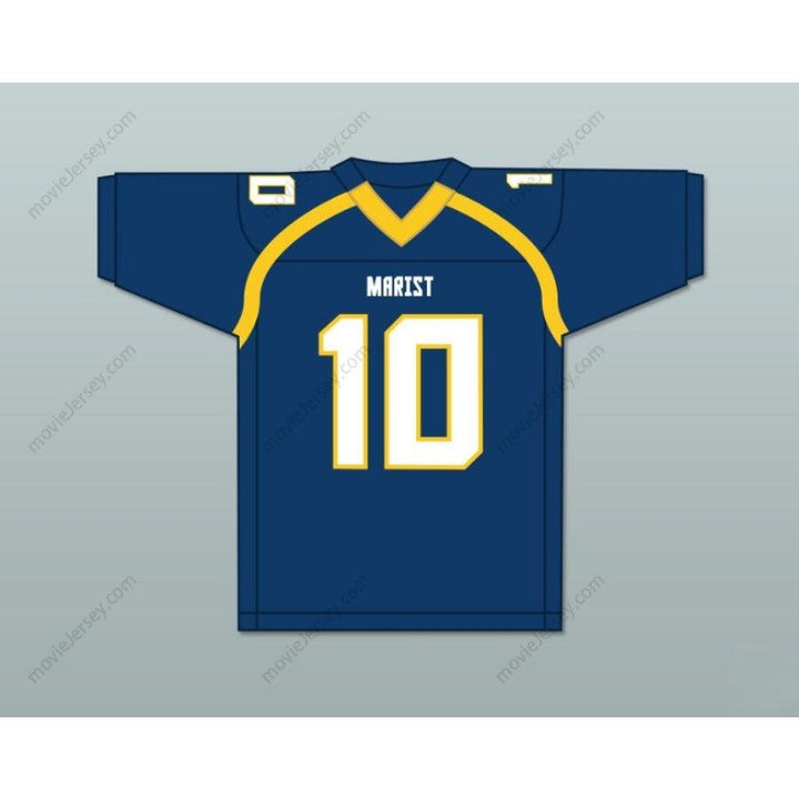 CUSTOM ANY Name Number KYLE HAMILTON 10 MARIST SCHOOL WAR  Football Jersey Top Stitched S-6XL