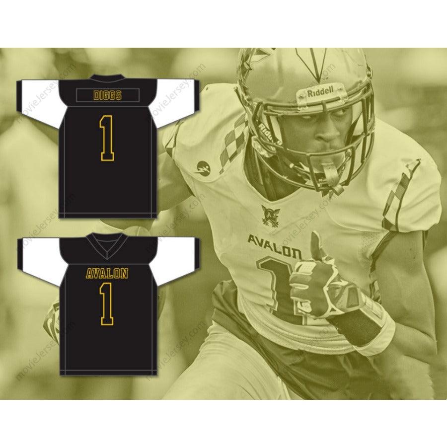 CUSTOM ANY Name Number KNIGHTS TREVON DIGGS 1 THE AVALON SCHOOL Football Jersey Top Stitched S-6XL