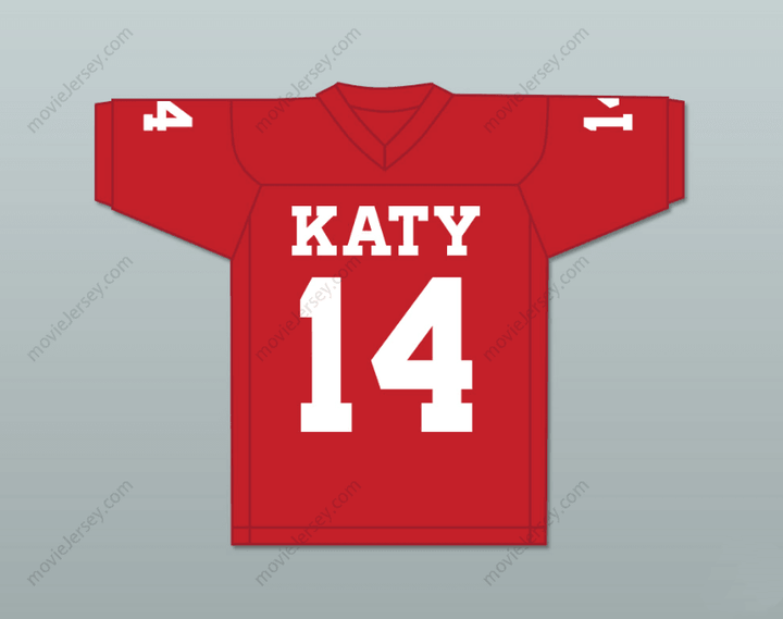 CUSTOM ANY Name Number ANDY DALTON 14 KATY HIGH SCHOOL TIGERS FOOTBALL JERSEY Top Stitched S-6XL