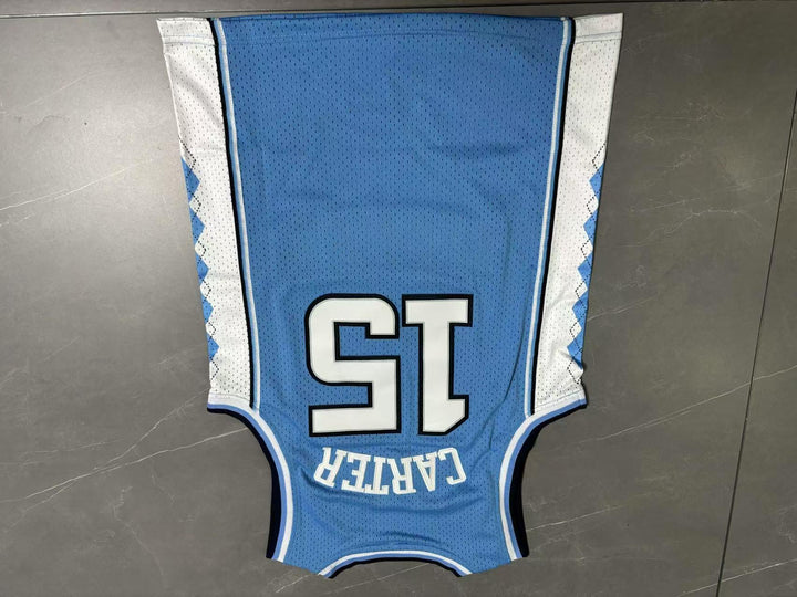 Vince Carter #15 North Carolina Adult /Youth Kids Size  Basketball Jersey Retro child Jersey