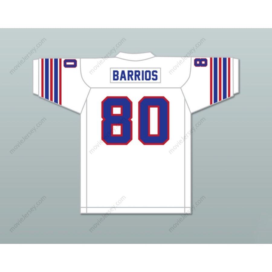 CUSTOM ANY Name Number 1974 WFL STEVE BARRIOS 80 BIRMINGHAM AMERICANS ROAD Football Jersey Top Stitched S-6XL