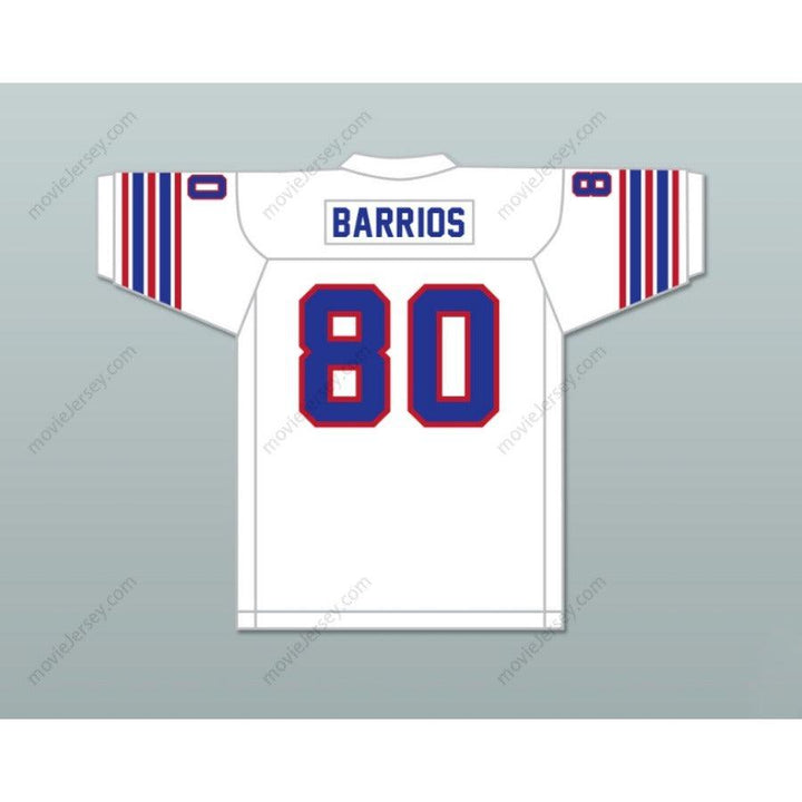 CUSTOM ANY Name Number 1974 WFL STEVE BARRIOS 80 BIRMINGHAM AMERICANS ROAD Football Jersey Top Stitched S-6XL