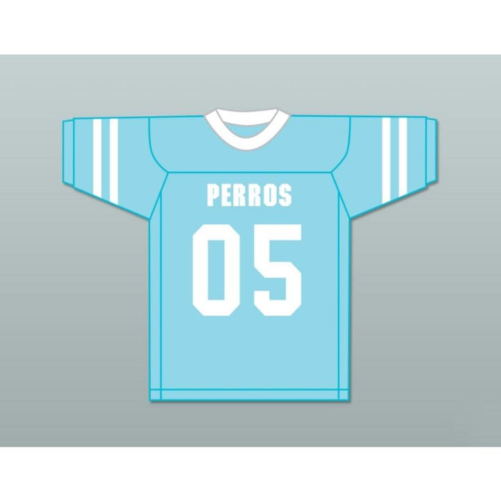 CUSTOM ANY Name Number QUINTO 05 SANTA MARTHA PERROS LIGHT Football Jersey Top Stitched S-6XL