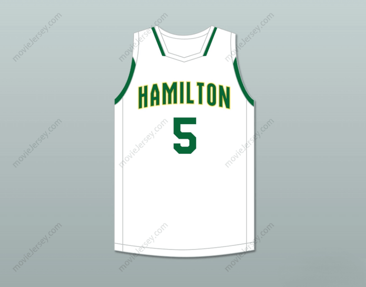 CUSTOM ANY Name Number KEVON LOONEY 5 ALEXANDER  HIGH SCHOOL WILDCATS WHITE BASKETBALL JERSEY 4 Top Stitched S-6XL