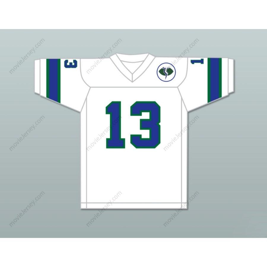 CUSTOM ANY Name Number 1975 WFL DON HORN 13 PORTLAND THUNDER HOME Football Jersey Top Stitched S-6XL