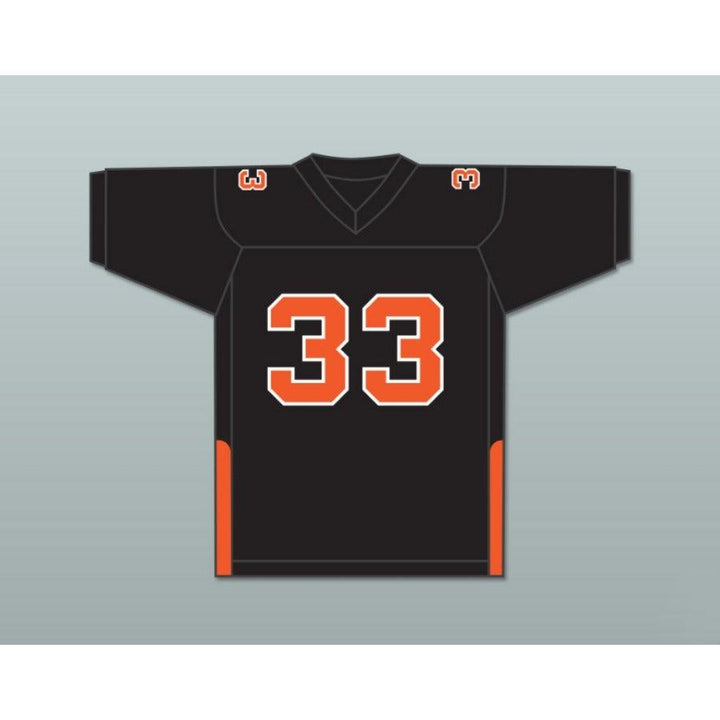 CUSTOM ANY Name Number ORC FOGTEETH 79  33 BLACK ORANGE Football Jersey Top Stitched S-6XL