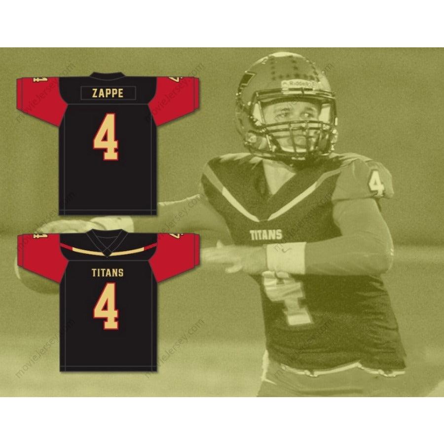 CUSTOM ANY Name Number BAILEY ZAPPE 4 VICTORIA EAST HIGH SCHOOL TITANS Football Jersey Top Stitched S-6XL