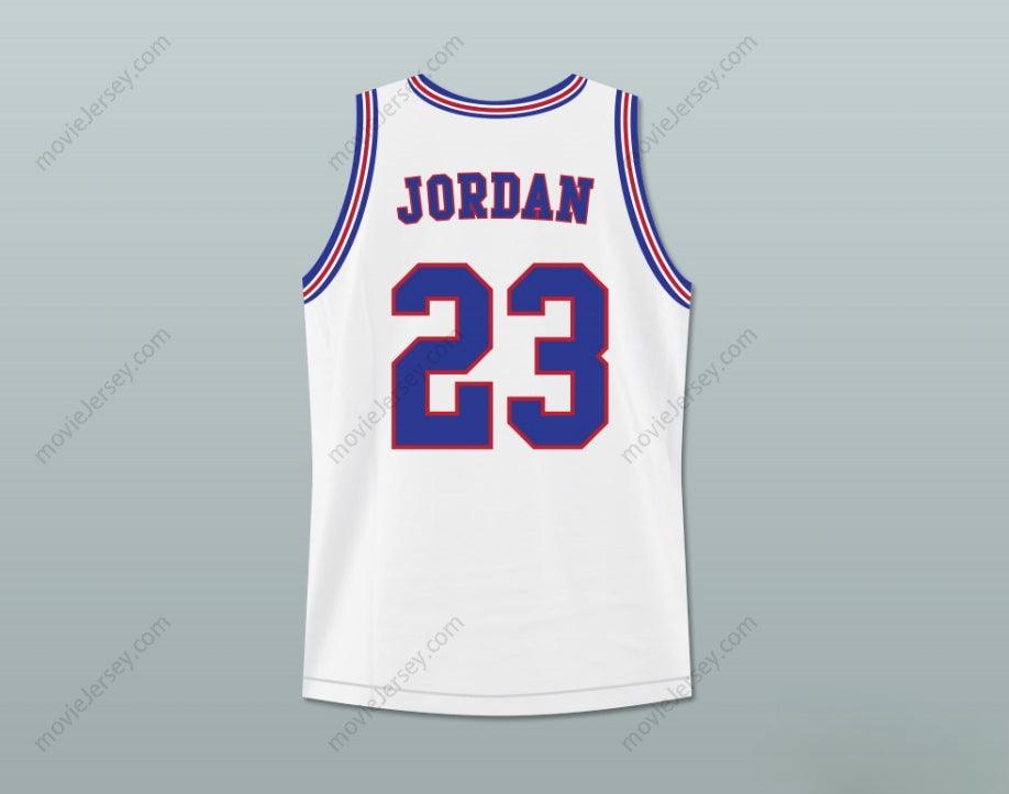CUSTOM ANY Name Number MICHAEL   23 LIKE MIKE WHITE MASH UP BASKETBALL JERSEY Top Stitched S-6XL