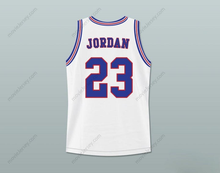 CUSTOM ANY Name Number MICHAEL   23 LIKE MIKE WHITE MASH UP BASKETBALL JERSEY Top Stitched S-6XL