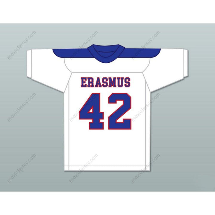 CUSTOM ANY Name Number SID LUCKMAN 42 ERASMUS HALL HIGH SCHOOL Football Jersey Top Stitched S-6XL