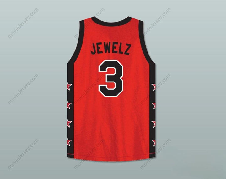 CUSTOM ANY Name Number PHILIP CHAMPION JEWELZ 3 PLATINUM JEWELZ BASKETBALL JERSEY CROSSOVER Top Stitched S-6XL