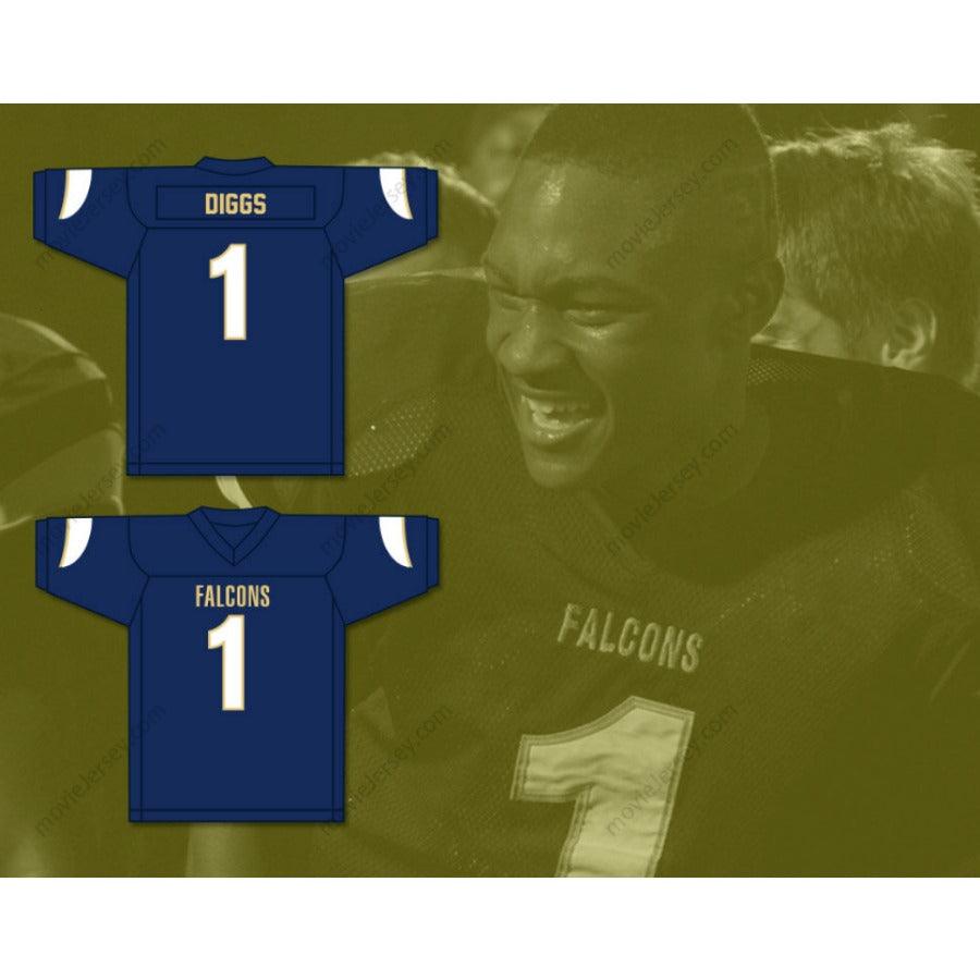 CUSTOM ANY Name Number STEFON DIGGS 1 OUR LADY OF GOOD COUNSEL HIGH SCHOOL FALCONS Football Jersey Top Stitched S-6XL
