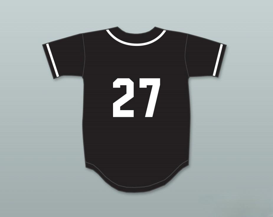 Custom Any Name Number DAVID FAUSTINO 27 AARDVARKS BASEBALL JERSEY 1ST ANNUAL ROCK N' JOCK DIAMOND DERBY 1990 Top Stitched S-6XL