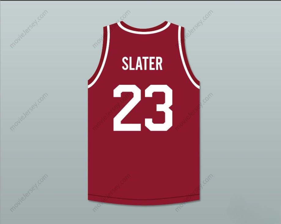 CUSTOM ANY Name Number SAVED BY THE BELL AC SLATER 23 BAYSIDE TIGERS AWAY BASKETBALL JERSEY INCLUDES TIGER PATCH Top Stitched S-6XL