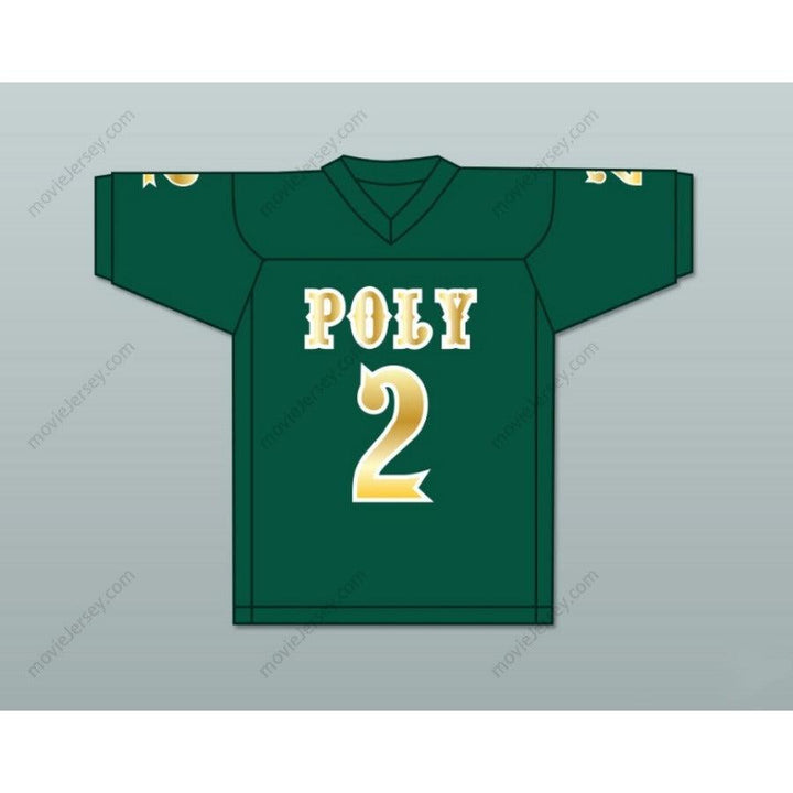 CUSTOM ANY Name Number MATT CORRAL 2 LONG BEACH POLYTECHNIC HIGH SCHOOL JACKRABBITS Football Jersey Top Stitched S-6XL