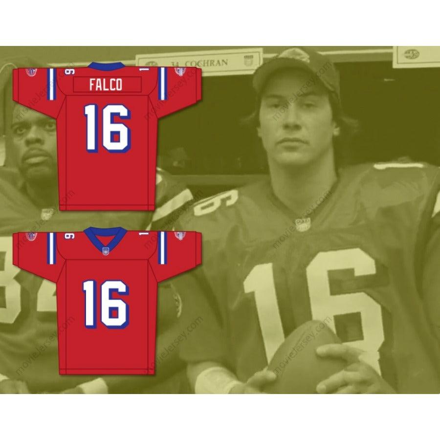 CUSTOM ANY Name Number KEANU REEVES SHANE FALCO 16 WASHINGTON SENTINELS HOME Football Jersey Top Stitched S-6XL