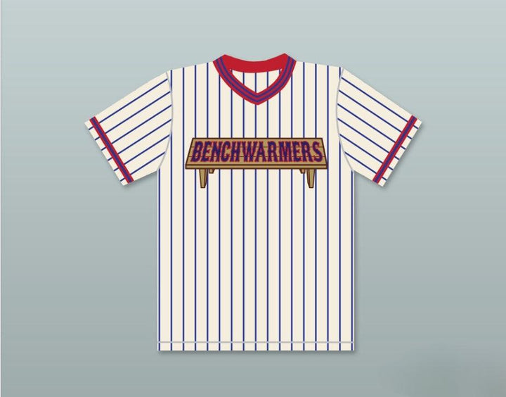 Custom Any Name Number JOE GNOFFO MARCUS ELLWOOD 3 BENCHWARMERS PINSTRIPED BASEBALL JERSEY Top Stitched S-6XL