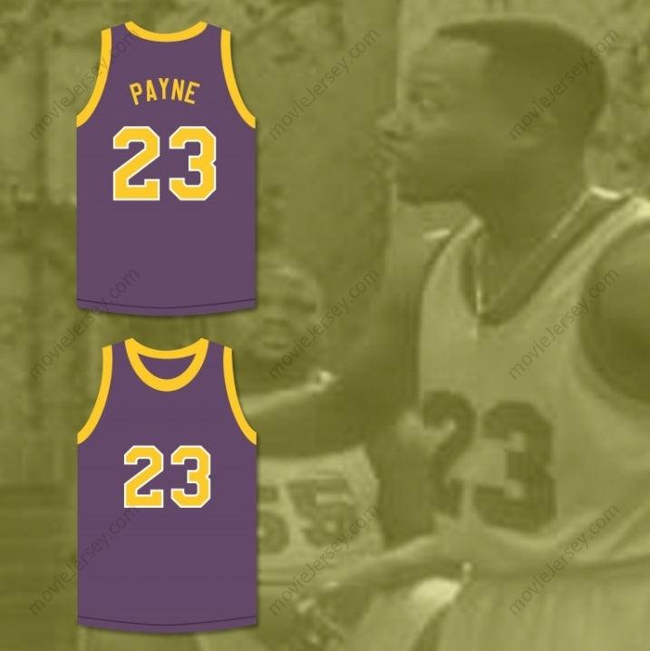 CUSTOM ANY Name Number MARTIN PAYNE 23 PURPLE BASKETBALL JERSEY MARTIN Top Stitched S-6XL