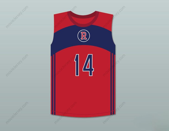 CUSTOM ANY Name Number TROY BOLTON 14 ALBUQUERQUE REDHAWKS BASKETBALL JERSEY HIGH SCHOOL MUSICAL 2 Top Stitched S-6XL
