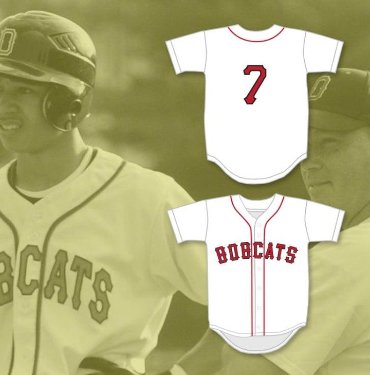 Custom Any Name Number MOOKIE BETTS 7 JOHN OVERTON HIGH SCHOOL  WHITE BASEBALL JERSEY 1 Top Stitched S-6XL
