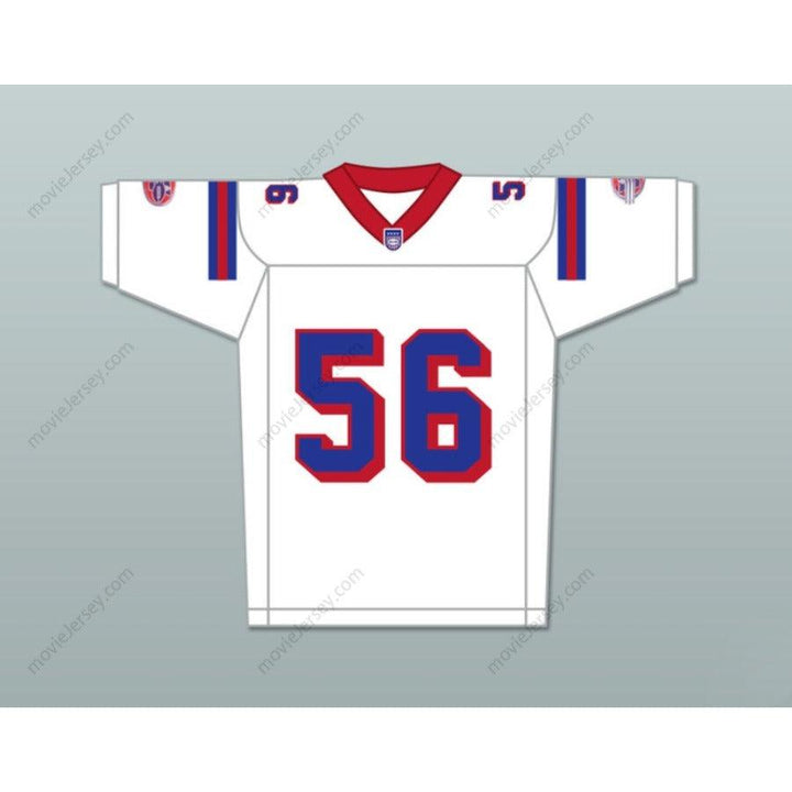 CUSTOM ANY Name Number JON FAVREAU DANIEL BATEMAN 56 WASHINGTON SENTINELS AWAY Football Jersey Top Stitched S-6XL