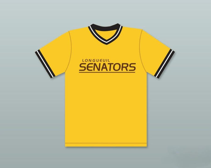 Custom Any Name Number ERNIE HUDSON JOE CARTWRIGHT 37 LONGUEUIL SENATORS BEER LEAGUE BASEBALL JERSEY SPACEMAN Top Stitched S-6XL