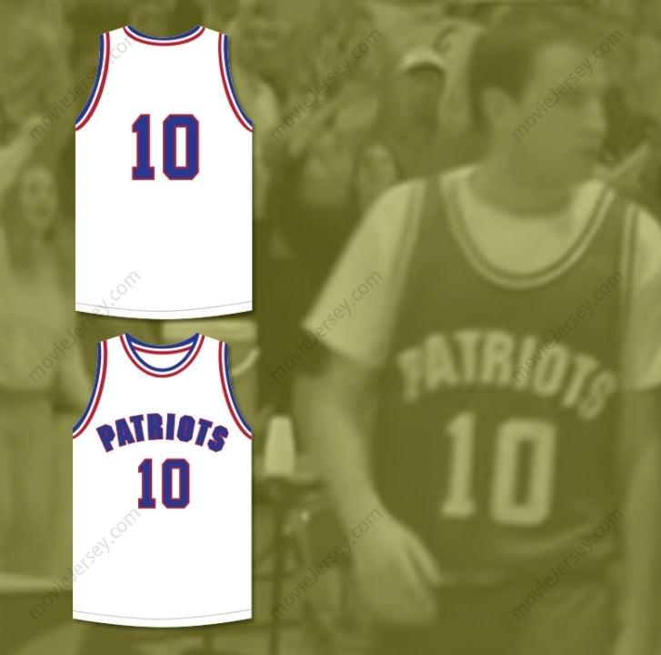 CUSTOM ANY Name Number JACOB 10 WILL FOSTER HIGH SCHOOL PATRIOTS WHITE BASKETBALL JERSEY THE RED SNEAKERS Top Stitched S-6XL