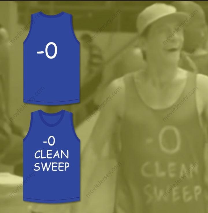CUSTOM ANY Name Number ERNEST P. WORRELL 0 CLEAN SWEEP MAKESHIFT BLUE BASKETBALL JERSEY SLAM DUNK ERNEST Top Stitched S-6XL