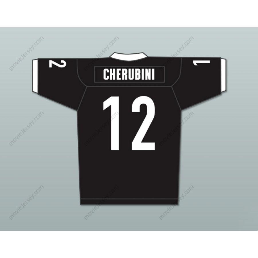 CUSTOM ANY Name Number TYLER CHERUBINI 12 MIAMI SHARKS WHITE TRIM FOOTBALL JERSEY ANY GIVEN SUNDAY Top Stitched S-6XL