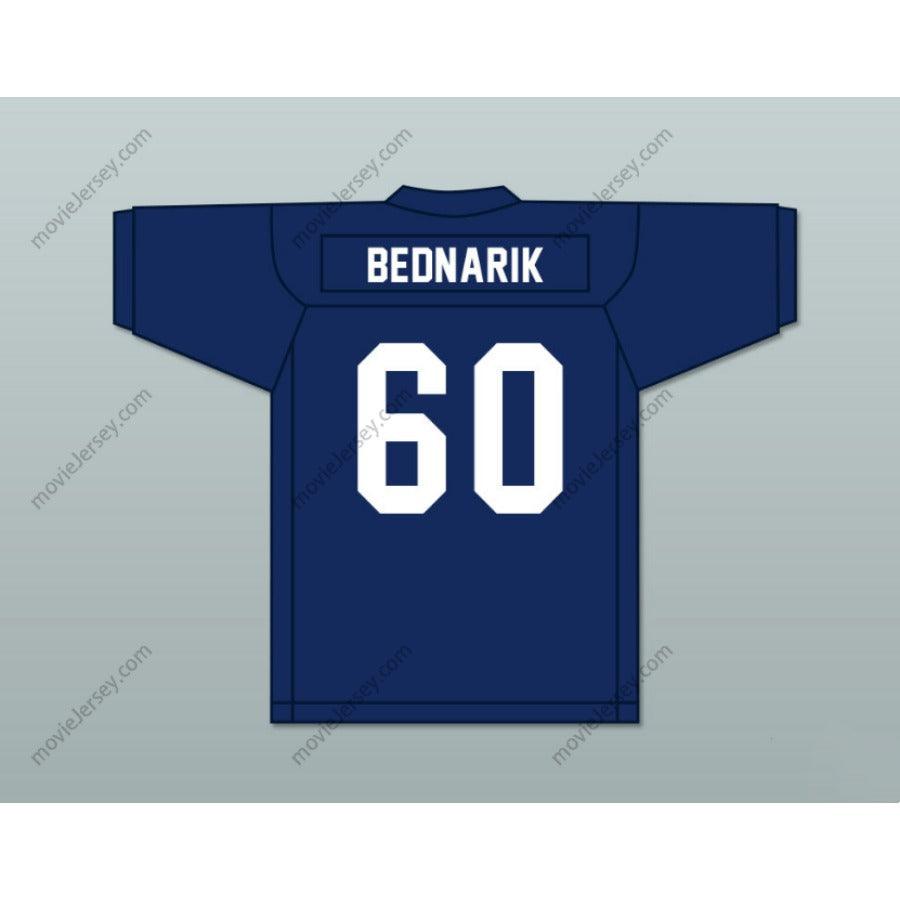 CUSTOM ANY Name Number CUSTOM ANY Name CHUCK BEDNARIK 60 LIBERTY HIGH SCHOOL FOOTBALL JERSEY S-6XL Top Stitched S-6XL