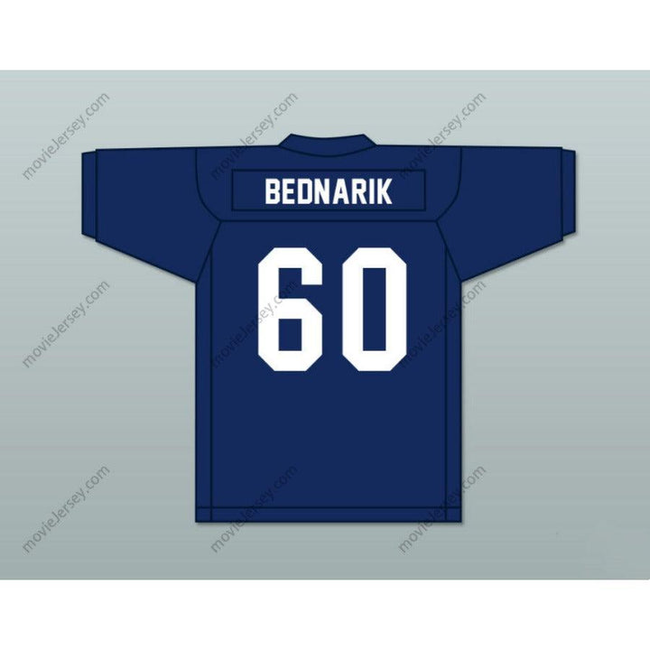 CUSTOM ANY Name Number CUSTOM ANY Name CHUCK BEDNARIK 60 LIBERTY HIGH SCHOOL FOOTBALL JERSEY S-6XL Top Stitched S-6XL