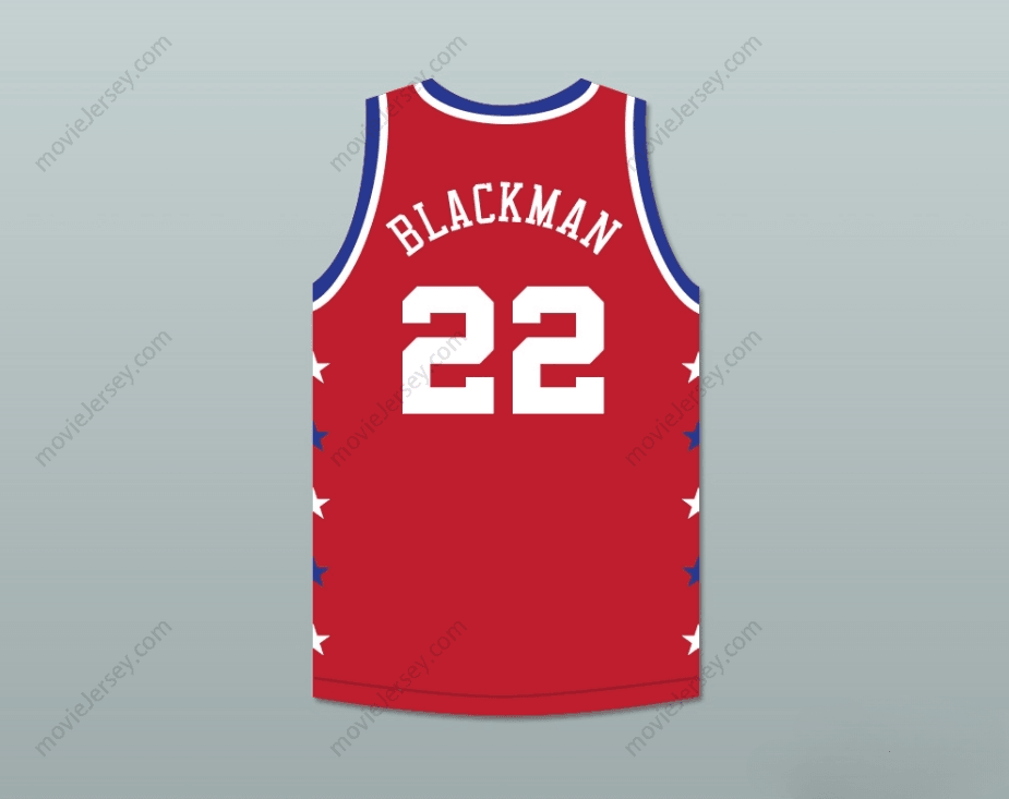 CUSTOM ANY Name Number ROLANDO BLACKMAN 22 MAGIC JOHNSON ALL STAR GAME RED BASKETBALL JERSEY 1990 MIDSUMMER NIGHT'S MAGIC CHARITY EVENT Top Stitched S-6XL