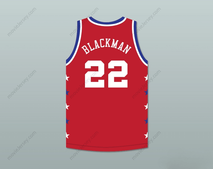 CUSTOM ANY Name Number ROLANDO BLACKMAN 22 MAGIC JOHNSON ALL STAR GAME RED BASKETBALL JERSEY 1990 MIDSUMMER NIGHT'S MAGIC CHARITY EVENT Top Stitched S-6XL